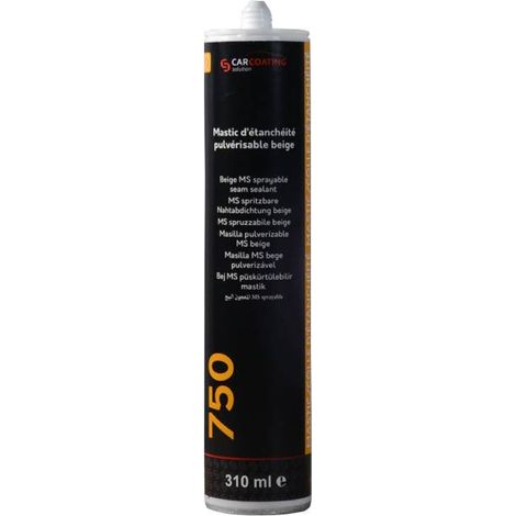Mastic d'Étanchéité MS Pulvérisable D-750 Beige pour Vitrage Automobile (1/3)