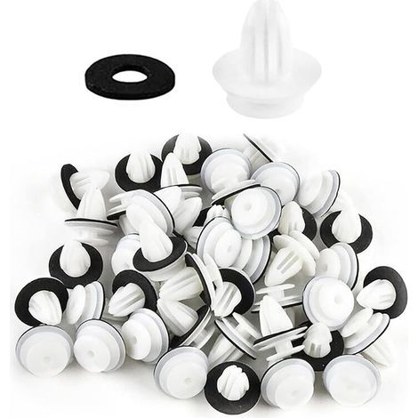 25 Pièces clips voiture,Clips de Fixation,Clip de Fixation de Voiture,Universal Retenue Vehicle Clips Rivets,Clips de Porte de Voiture Fixation,pour Auto Voitures Panneaux de Portes (1/5)