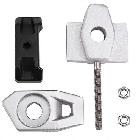 Rechter Kettenspanner für 450SR CF400-6, präzise Spannungseinstellung, motorradkompatibel, robustes Aluminiumteil, Hochleistungsversteller (1/5)