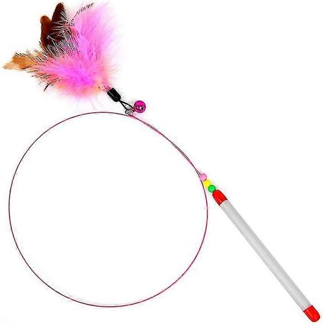 Bâton interactif avec clochettes et plumes (1/5)