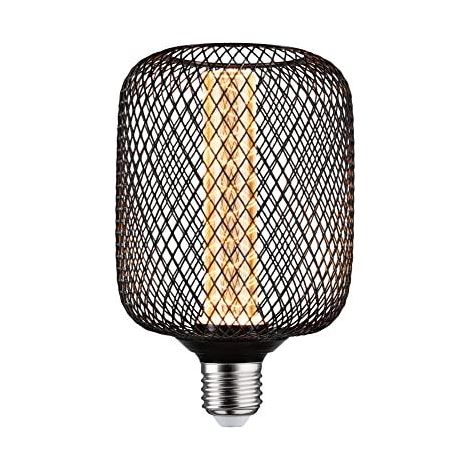 Paulmann Metallic Glow lampadina LED nera metallizzata 4,2W