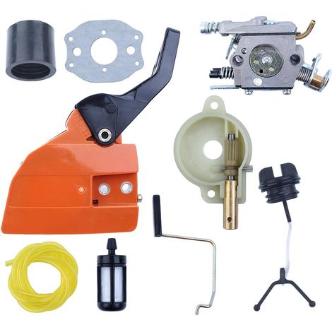 Jeu de bouchons de carburant pour carburateur, pompe à huile, collecteur d’admission pour Husqvarna 142 141 137 136 Pièces détachées de tronçonneuse (1/5)