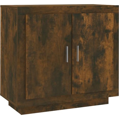 Maison Exclusive - Aparador madera contrachapada color roble ahum