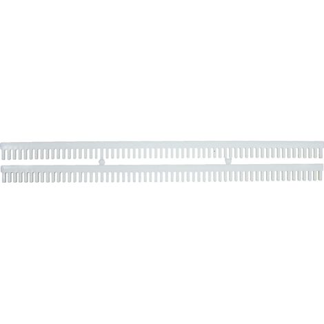 20PZ PETTINE PER LISTELLO passo 3,35 mm (60 denti) cm 30x1,5