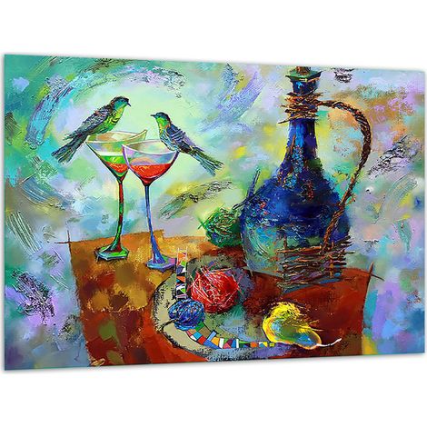 SOPORTE PARA TABLA DE CORTAR DE CRISTAL 40x30 VINO (1/5)