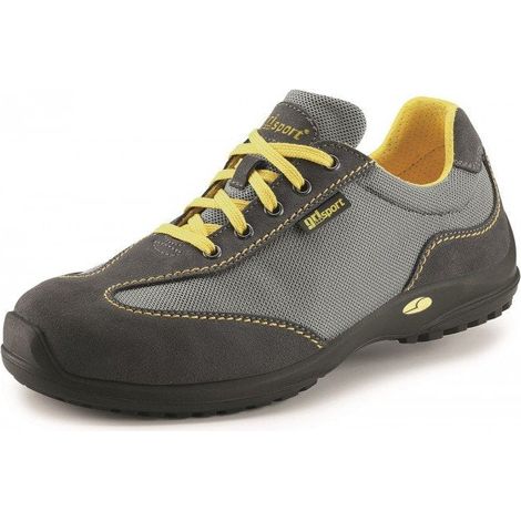 SCARPA ANTINFORTUNISTICA CAPRI LIGHT GRIGIA CAT. S1 P SRC CODICE 75104KS7 GRISPORT-46
