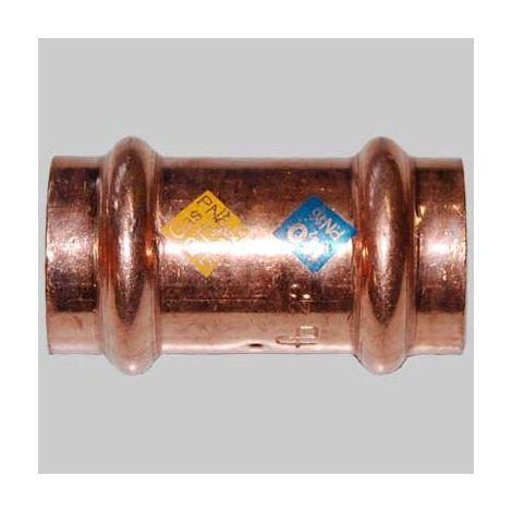 MANICOTTO RAME A PRESSARE FEMMINA/FEMMINA 18 x 18