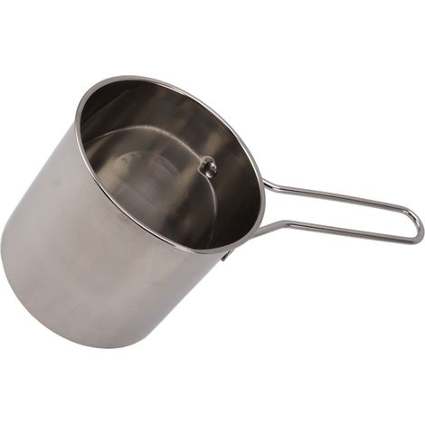 Stainless Steel Fryer Pan High Temperature Resistant Oil Saving Portable Mini Metal Fryer Pan with Long Handle 3 Piece Set with Rack (1/5)