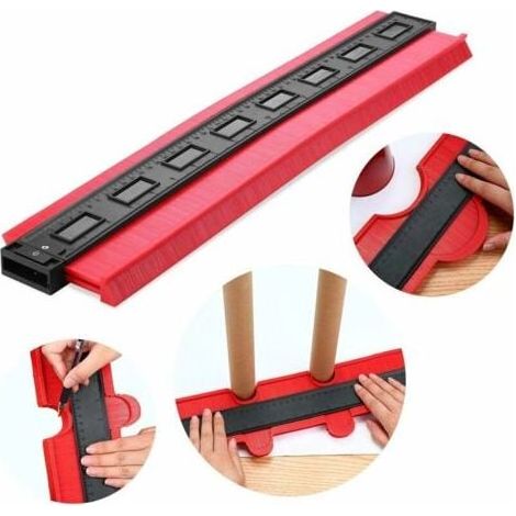 Jauge de soudure, soudure d'angle, joint en T, profondeur de gorge, longueur de jambe, règle de jauge en deux parties, fabriquée en acier inoxydable de haute qualité. (1/5)
