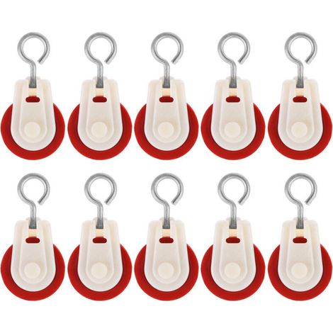 Accessoires de poulie de sortie de Ventilation de poulie de serre de 10 pièces pour la ferme agricole (1/5)