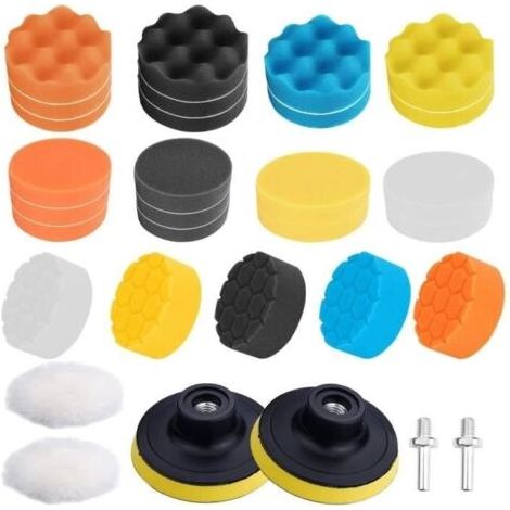 Polissage Tournevis Sans Fil de Accessoire d'éponge de Voiture Capot de Tampon de Polissage Pour Perceuse de Machine de (1/4)