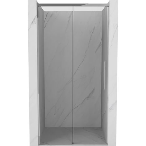 Mexen Rox Schiebetüren für die Dusche 115 cm, transparent, Chrom - 8C2-115-000-01-00