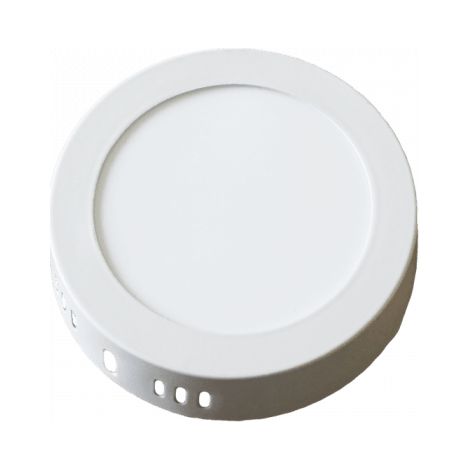 Spot downlight LED saillie rond blanc 6W 4000K Ecolight (1/2)