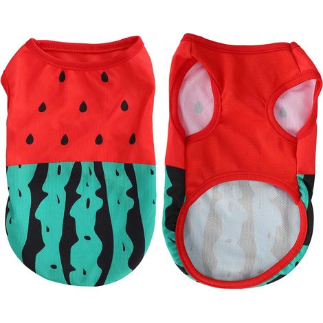 Haustierweste, Sommer-Haustierkleidung Wassermelone Schwein Hundeweste Leicht (1/5)