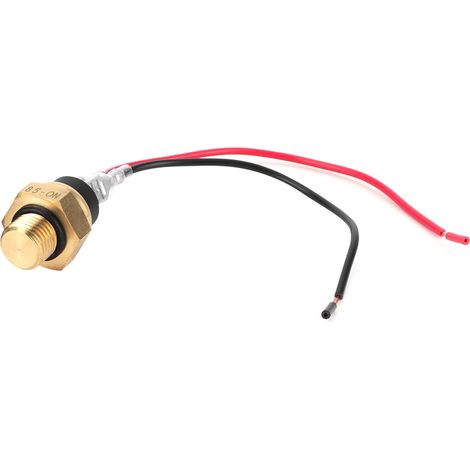 Thermostat / Wassertemperaturregler / Kühlerregler / Schalter für ATV, Motorrad und Geländefahrzeuge (Orange)