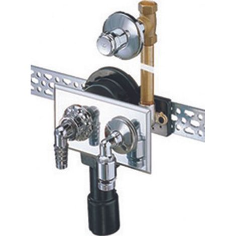 DALLMER Sifón de pared para lavadora 405, DN 40/DN 50, 130501
