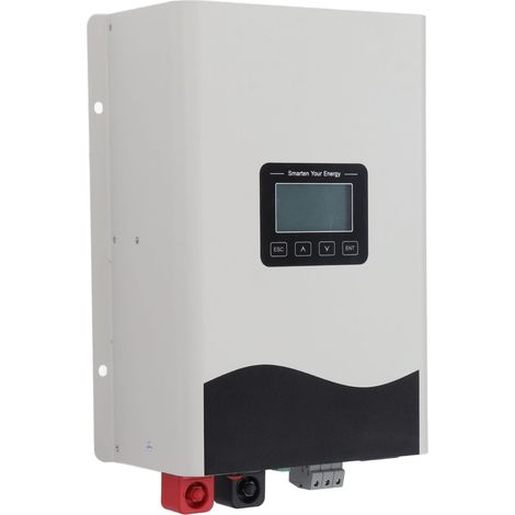 Onduleur Solaire Hybride 3KW Chargeur Intégré, Pur Sinus 48V Entrée 220V Sortie, Convertisseur Photovoltaïque pour Maison, Régulateur de Charge Inclus (1/5)