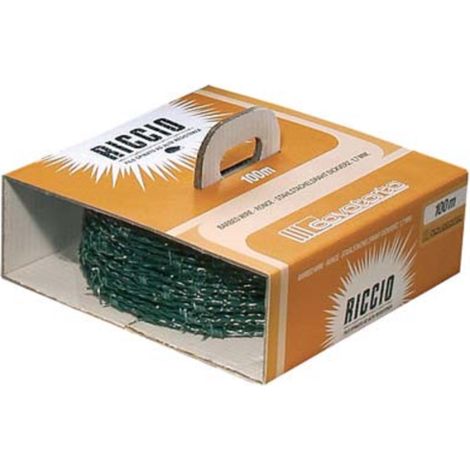FILO SPINATO PLASTICATO RICCIO CAVATORTA - MM 1,7/2,1 L.MT 100 - 1 pezzo