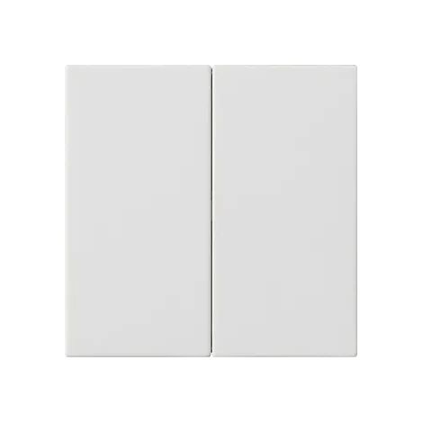 Schalter Gira 2-fach reinweiß 2 Module weiß