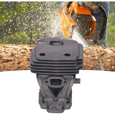 Convient pour les tronçonneuses Husqvarna 445, 450 et 450e : cylindre, piston, segment de piston, roulement à aiguilles de 44 mm (1/5)