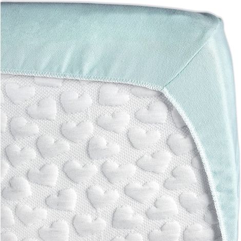 Lenzuolo con angoli blu 60x120 Bakkeby (1/3)