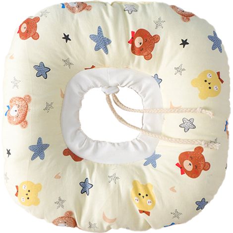 1 collerette conique ajustable pour chat, en coton, 3 tailles (XS/S/M), pour convalescence post-opératoire (1/5)