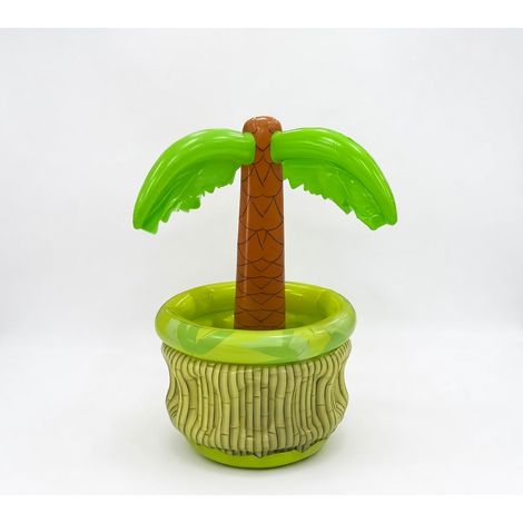 Seau à glace gonflable, en PVC en forme de palmier pour les fêtes de piscine (1/5)