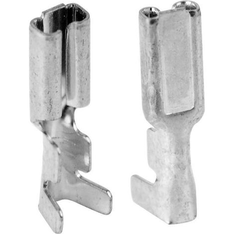 Weiblicher Stecker für Axa 2,8 mm Lampendynamokabel - 2 Stück.