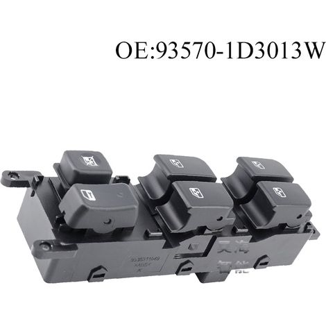 Part number 93571-1D200 is suitable for electric window switches/buttons from Hyundai and Kia part number 93570-1D3013W (1/4)
