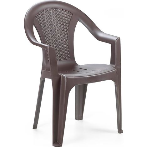 Stapelstuhl Ischia Rattan-Optik-DISC128MA-var