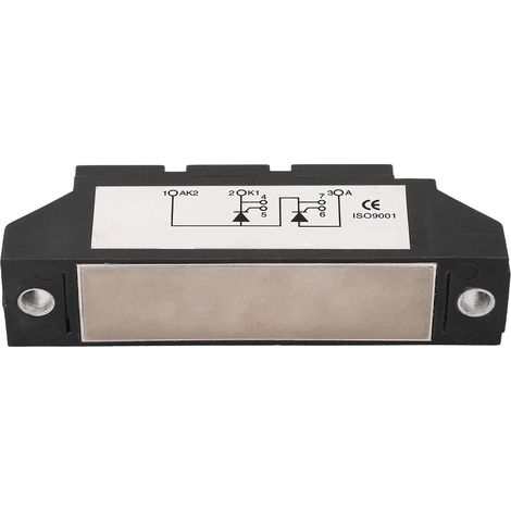 Module de diode redresseuse à thyristor à faible bruit, boîtier ABS rouge, cuivre et silicium, 600-2000 V (1/5)