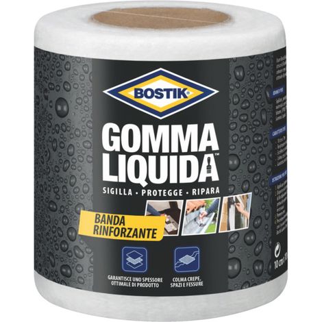 Uhu Bison GOMMA LIQUIDA BOSTIK BANDA RINFORZANTE cm. 10x10 mt.