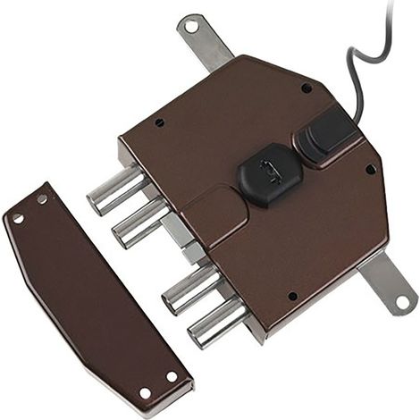 SERRATURA ELETTRICA DA APPLICARE TRIPLICE ART. 682 Dx - cilindro 70 mm  - YALE