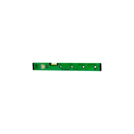 Niveau à bulle 43 cm – 222024 – Alliage léger antichoc – 2 fioles horizontale et verticale – Repérage d'espacement pour électriciens – Agi Robur (1/4)