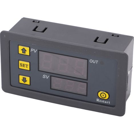Relais temporisé grand écran, paramètres OP CL LOP, module relais temporisé normalement ouvert, 24 V CC, 480 W