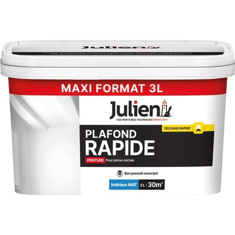 Julien Peinture Acrylique Blanc Mat 3 Litres Intérieur (1/3)