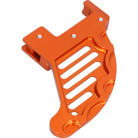 Garde de disque de frein arrière pour étrier moto Husqvarna 125-501 TE/FE/FC/TC 2014-2017, protection étrier, couleur orange, accessoire de sécurité (1/5)