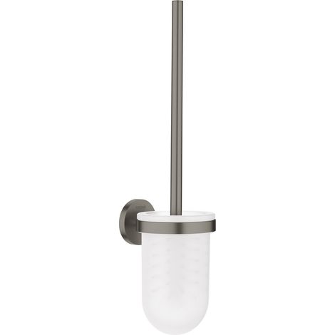 Grohe Essentials Porte-balai de WC, Hard Graphite Brossé (40374AL1) (1/3)