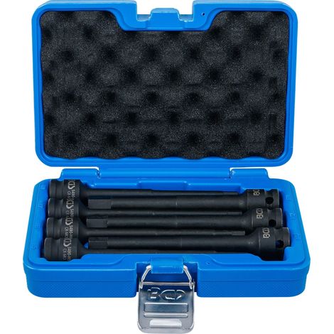 Juego de dados de impacto bgs acero negro 5 a 14 mm (1/4)