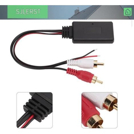 Adaptateur Audio Aux - Module Bluetooth - Pour Autoradio Alpine Et Pioneer - ABS Résistant À La Chaleur - 1 Pièce (1/4)