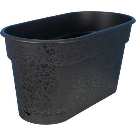 Jardinière - RIVIERA - Terea - L 60 cm - Noir