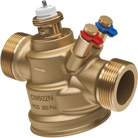 Danfoss druckunabh, Regelventil ABQM 4,0 DN25, 220-2200 l/h, m, Mn, 1 1/4''AG, 003Z8205