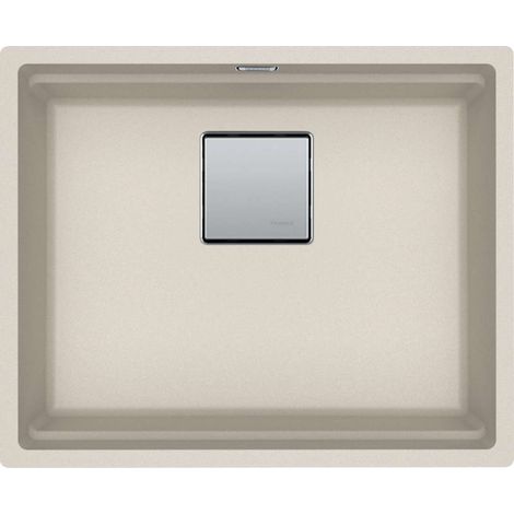 Franke Kubus 2 Pro - Fregadero de fragranite KNG PRO 110-52, sahara 125.0757.355 (1/3)
