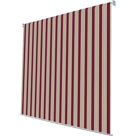 VERDELOOK Tenda da Sole Mykonos a Caduta con Catena, 2.5x2 m, Beige e Ocra (1/10)