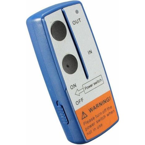 2 kabellose Seilwinden-Sets mit Fernbedienung, 30 m Reichweite, 24 V, wasserdicht, für LKWs und ATVs (1/5)