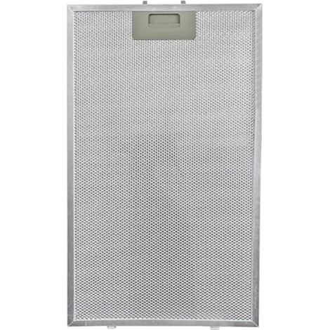 Lot de 2 filtres à graisse en métal, en acier inoxydable, pour hotte aspirante HOWDENS LAMONA 45,7 x 25,9 cm (18 x 10,2 pouces). (1/5)