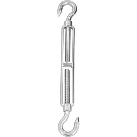 Tendeur de câble en acier inoxydable 304, M16, réglable, avec crochet et boulon, accessoires de gréement type CC