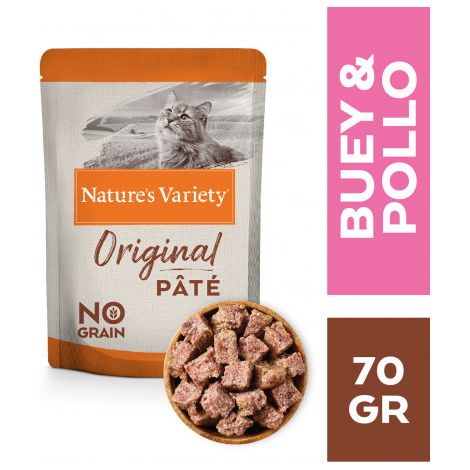 NV CAT PATÉ TERNERA Y POLLO 70GR