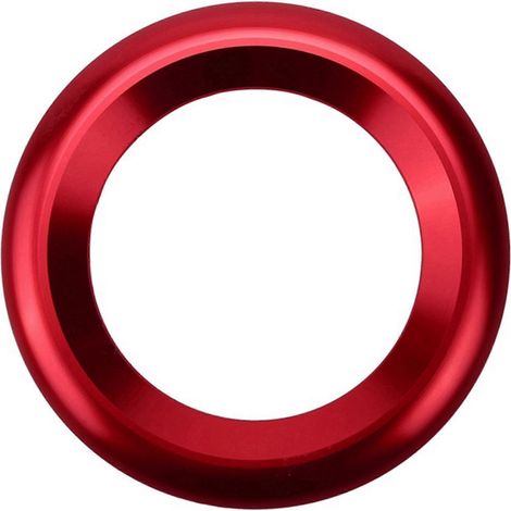 Enjoliveurs de haut-parleurs de portières, garnitures circulaires en aluminium anodisé pour montants A de Honda Civic 2016 2017 2018 2019 (1/5)