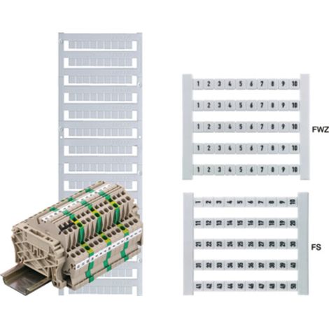 Weidmüller Klemmenmarkierer dekafix ws DEK 6 FW 101-150 500 Stk